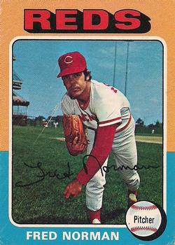 1975 O-Pee-Chee #396 Fred Norman Front