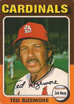 1975 O-Pee-Chee #404 Ted Sizemore Front