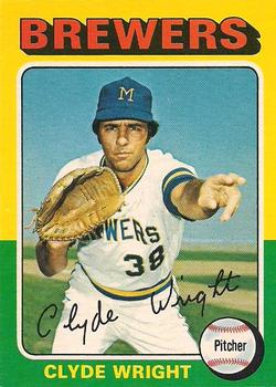 1975 O-Pee-Chee #408 Clyde Wright Front