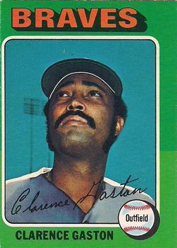 1975 O-Pee-Chee #427 Clarence Gaston Front