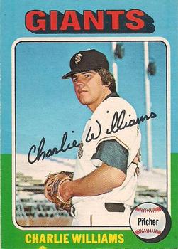 1975 O-Pee-Chee #449 Charlie Williams Front