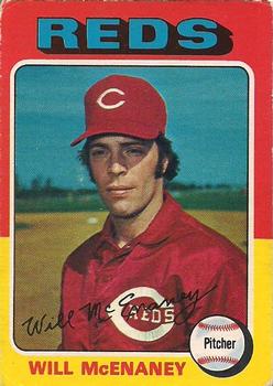 1975 O-Pee-Chee #481 Will McEnaney Front