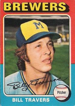 1975 O-Pee-Chee #488 Bill Travers Front