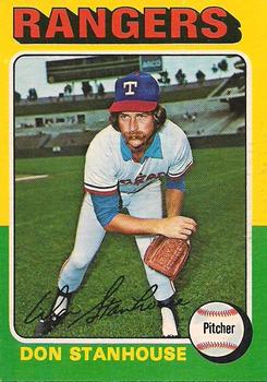 1975 O-Pee-Chee #493 Don Stanhouse Front