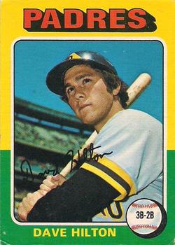1975 O-Pee-Chee #509 Dave Hilton Front