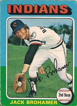 1975 O-Pee-Chee #552 Jack Brohamer Front