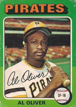 1975 O-Pee-Chee #555 Al Oliver Front