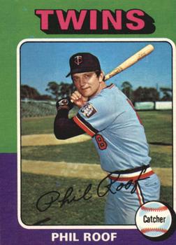 1975 O-Pee-Chee #576 Phil Roof Front