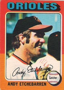 1975 O-Pee-Chee #583 Andy Etchebarren Front