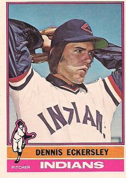 1976 O-Pee-Chee #98 Dennis Eckersley Front