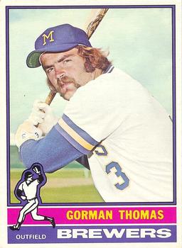 1976 O-Pee-Chee #139 Gorman Thomas Front