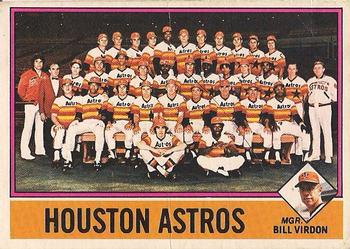 1976 O-Pee-Chee #147 Houston Astros / Bill Virdon Front