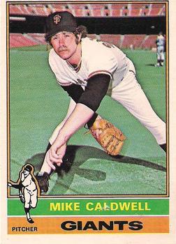 1976 O-Pee-Chee #157 Mike Caldwell Front