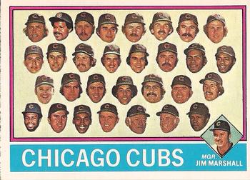 1976 O-Pee-Chee #277 Chicago Cubs / Jim Marshall Front