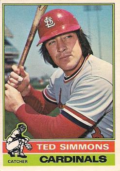 1976 O-Pee-Chee #290 Ted Simmons Front