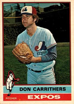 1976 O-Pee-Chee #312 Don Carrithers Front