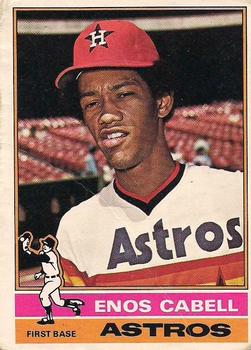 1976 O-Pee-Chee #404 Enos Cabell Front
