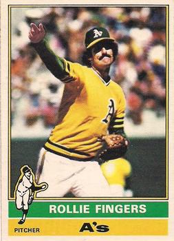 1976 O-Pee-Chee #405 Rollie Fingers Front