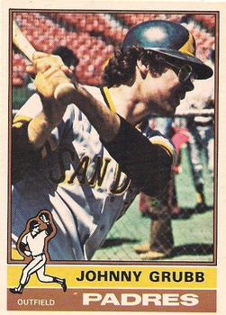 1976 O-Pee-Chee #422 Johnny Grubb Front