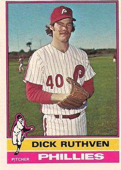 1976 O-Pee-Chee #431 Dick Ruthven Front