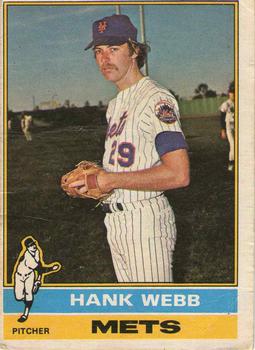 1976 O-Pee-Chee #442 Hank Webb Front