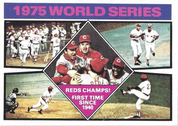 1976 O-Pee-Chee #462 1975 World Series Front