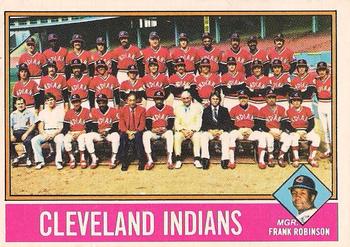 1976 O-Pee-Chee #477 Cleveland Indians / Frank Robinson Front