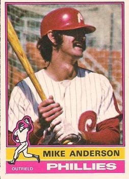 1976 O-Pee-Chee #527 Mike Anderson Front