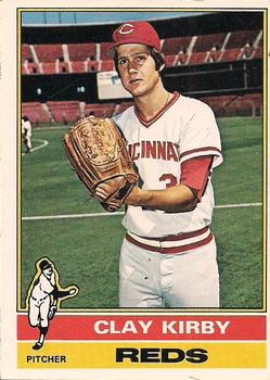 1976 O-Pee-Chee #579 Clay Kirby Front