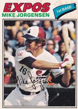 1977 O-Pee-Chee #9 Mike Jorgensen Front