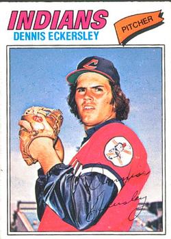 1977 O-Pee-Chee #15 Dennis Eckersley Front