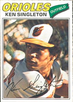1977 O-Pee-Chee #19 Ken Singleton Front