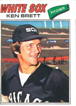 1977 O-Pee-Chee #21 Ken Brett Front