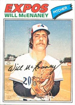 1977 O-Pee-Chee #50 Will McEnaney Front