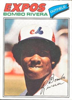 1977 O-Pee-Chee #54 Bombo Rivera Front