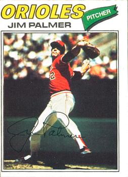 1977 O-Pee-Chee #80 Jim Palmer Front