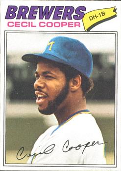 1977 O-Pee-Chee #102 Cecil Cooper Front
