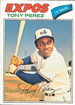 1977 O-Pee-Chee #135 Tony Perez Front