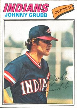 1977 O-Pee-Chee #165 Johnny Grubb Front
