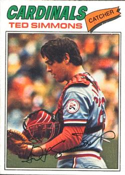 1977 O-Pee-Chee #196 Ted Simmons Front