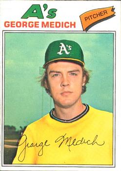 1977 O-Pee-Chee #222 George Medich Front