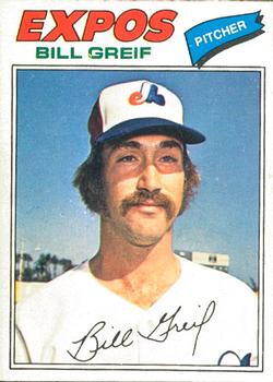 1977 O-Pee-Chee #243 Bill Greif Front