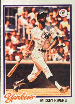 1978 O-Pee-Chee #182 Mickey Rivers Front