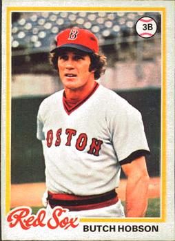 1978 O-Pee-Chee #187 Butch Hobson Front