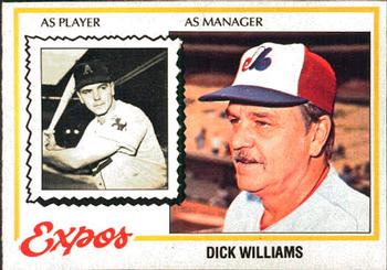 1978 O-Pee-Chee #27 Dick Williams Front