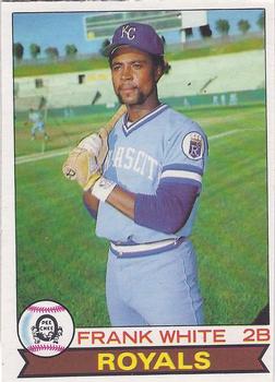 1979 O-Pee-Chee #227 Frank White Front