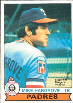 1979 O-Pee-Chee #311 Mike Hargrove Front