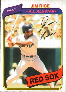 1980 O-Pee-Chee #112 Jim Rice Front