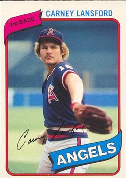 1980 O-Pee-Chee #177 Carney Lansford Front