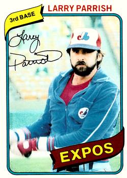 1980 O-Pee-Chee #182 Larry Parrish Front